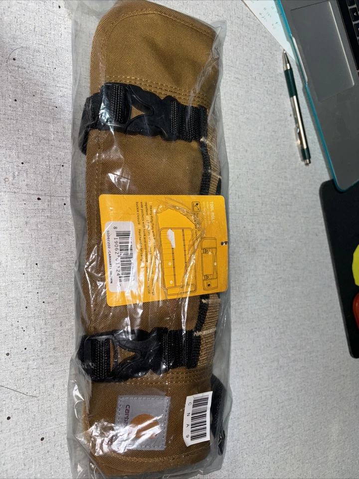 Herramienta de Bolsillo Carhartt 18 Construcción Utilidad Rollo Marrón Talla Única, Totalmente Nuevo Foto 2 de 4