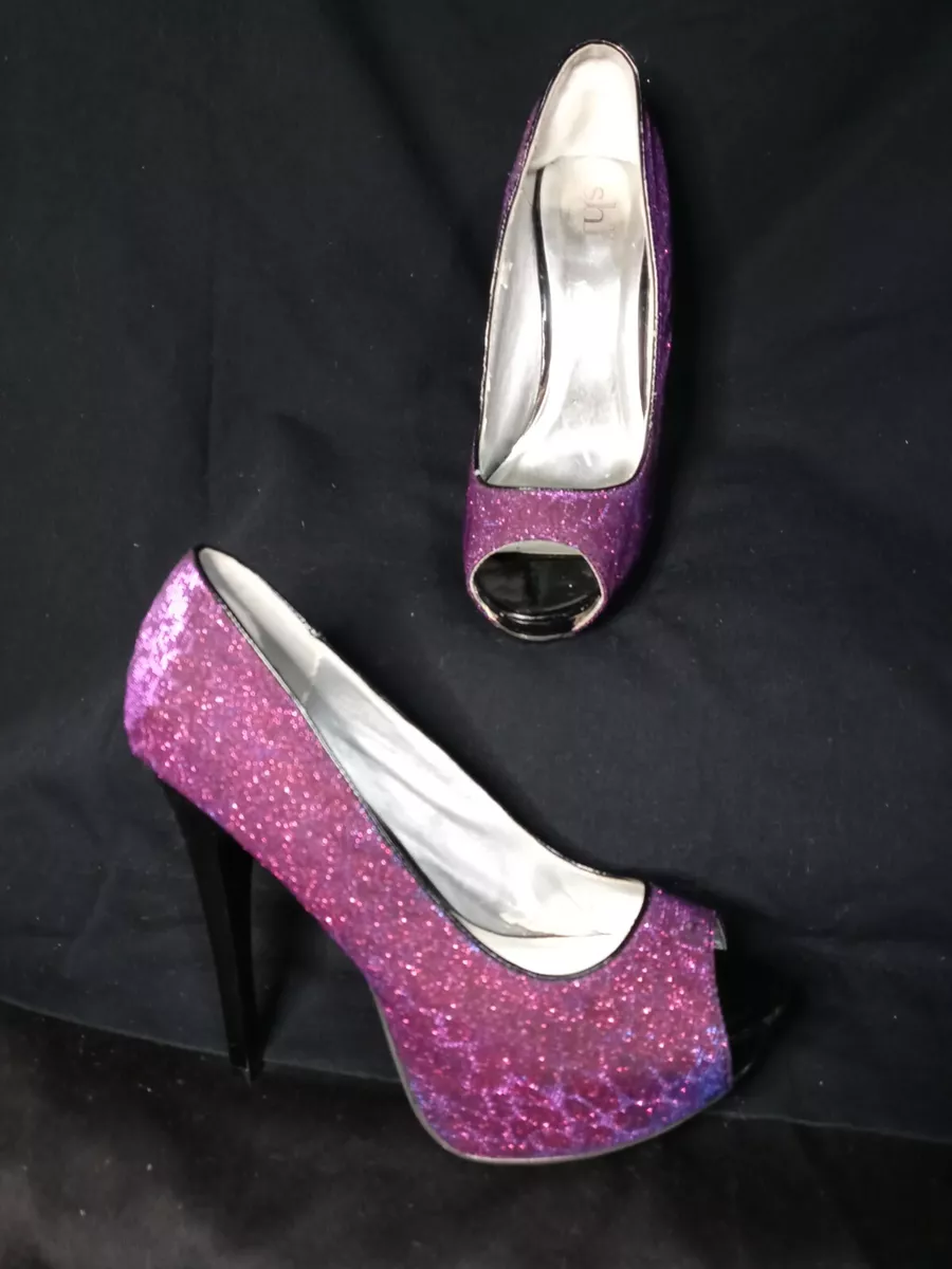 Purple heels hotsell size 8