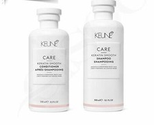 Keune Care Keratin Velvet Smooth Shampoo 300ml and Conditioner 250ml Duo