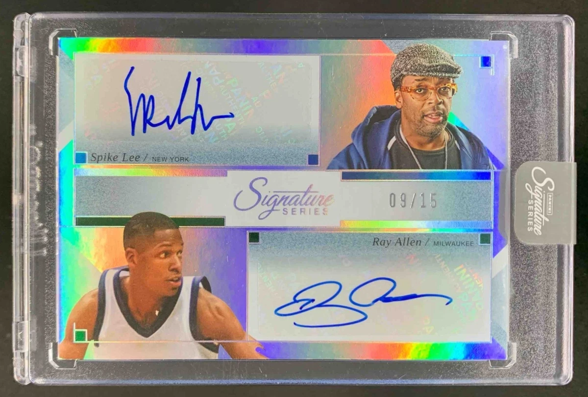 Panini Ray Allen Basketball Autographed Sports Trading Cards 