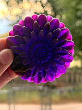 Purple & Brown Floral Flower-Shaped Body Bar ...