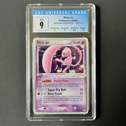 Mew ex graded CGC 9 for sale on eBay