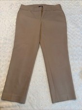 Ann Taylor Loft Classic Tailored Dress Pants in Taupe Marisa Straight Size 8P