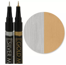 Pilot Extra Fine Tip Metallic Paint Marker Gold or Silver New Priced Each