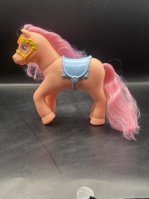 Buddy Corp Orange Coral Talk to Me Pony Fakie MLP Not Working 1990 MLP
