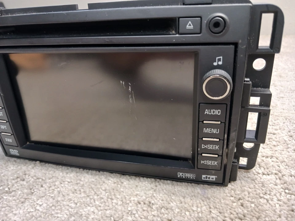 09 SUBURBAN TAHOE HUMMER YUKON TOUCH SCREEN Navigation GPS Untested 20862567 OEM - Image 4 of 4