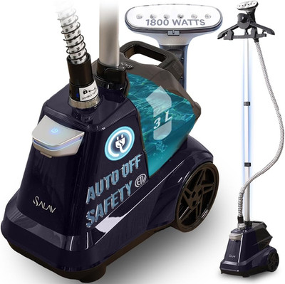SALAV  Heavy Duty Smart Auto Shut-off Commercial Full-Size Garment Steamer, Beep
