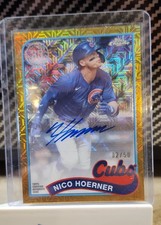 2024 Topps Series 2 - Silver Pack Mojo  Nico Hoerner  Gold Refractor 2 /50 (AU)
