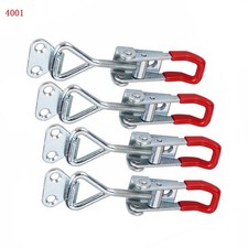 4-pcs-Toggle Catch Latch Adjustable Cabinet Boxes Case Catch Metal Toggle- Clamp