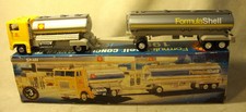 1995 Formula Shell Concept Tanker Truck with Lights and Sounds Tractor Trailer