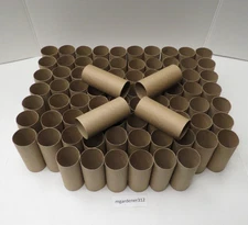 80 Empty Toilet Paper Rolls Tubes Cardboard for Arts Crafts School Projects