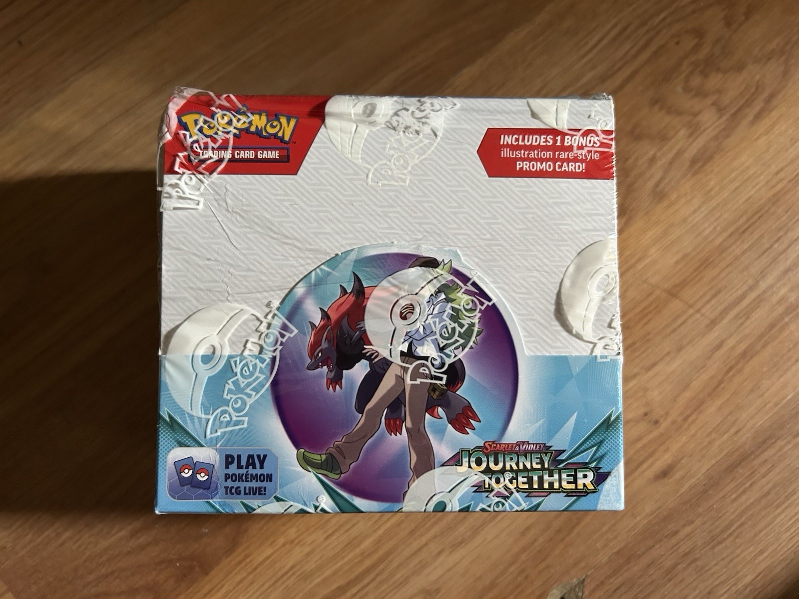 Pokemon Tcg : Journey Together Booster Box - Factory Sealed With Topper, English Expansion Pack Pokemon Pokemon Tcg : Journey Together Booster Box - Factory Sealed With Topper, English Expansion Pack Pokemon