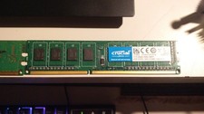 RAM de escritorio Crucial 4 GB DDR3L 1600 MHz CT51264BD160BJ bajo voltaje 1,35 V