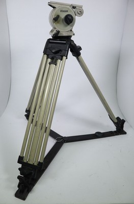 Vinten Tripod and Vision 10  head with carrying bag