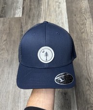 NEW - The Tree Farm - Navy Flexfit 110 Adjustable Mesh Snapback Golf Hat