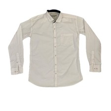 Abercrombie Fitch Mens Super Slim 100 Cotton Button Down Shirt Long Sleeve