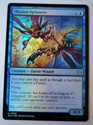 MTG - Lorwyn Eclipsed: Illusion Spinners (0055) - Uncommon Foil - Near Mint 