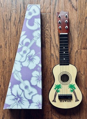Tzu Ling Hawaii 6 Brass String Jr. Ukulele in Box, never used