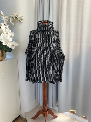 100% ORIGINAL DIANE VON FURSTENBERG DICKER WINTER PULLOVER GR. S-M / WIE NEU !