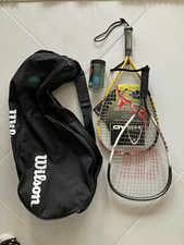 Wilson Xpress Racquetball Racket w/ Wilson Bag ProPenn Racquetballs