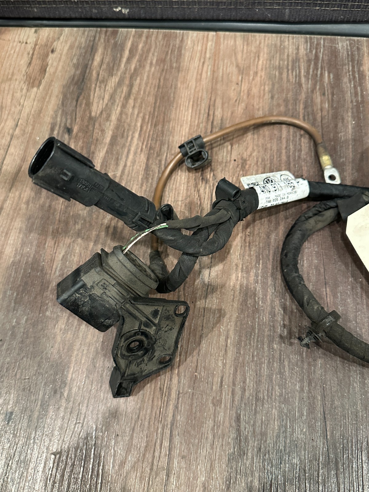 2018-2024 LAMBORGHINI URUS REAR STEERING GEAR RACK WIRING HARNESS OEM 4M0971165P