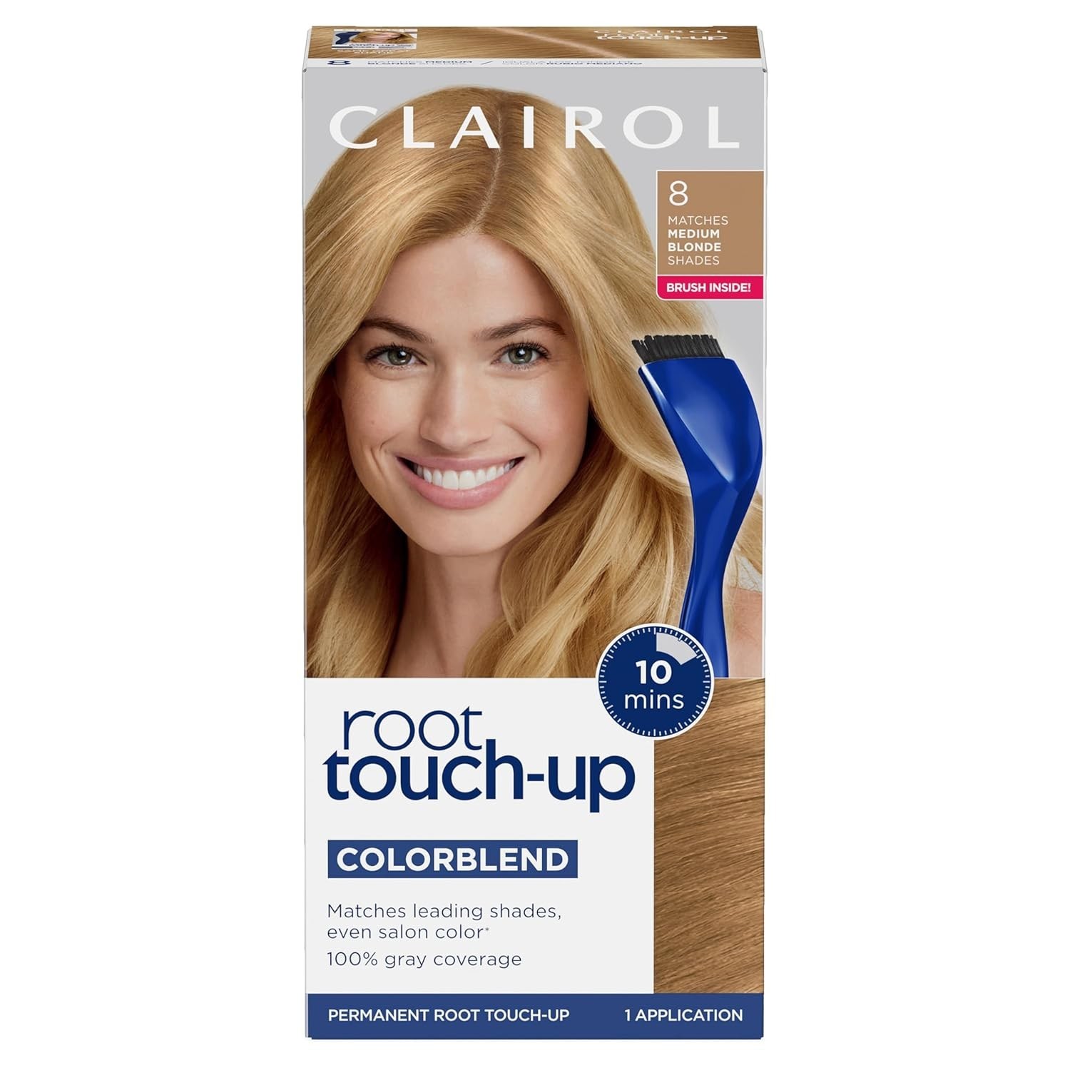 Root Touch-Up by Nice'n Easy Permanent Hair Dye 8 Medium Blo