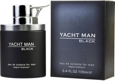 Yacht Man Black by Myrurgia 3.4 oz EDT Cologne for Men New In Box