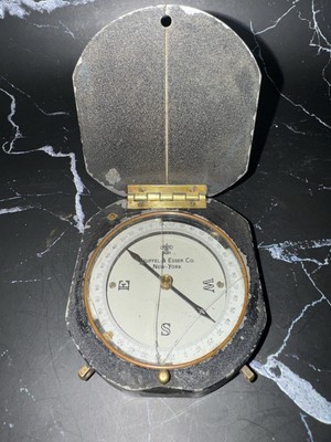 Vintage Keuffel & Esser K&E Forestry Pocket Compass