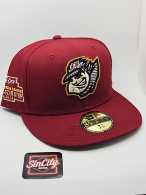 New Era Altoona Curve MiLB Red 59Fifty Fitted Baseball Hat Cap Sz
