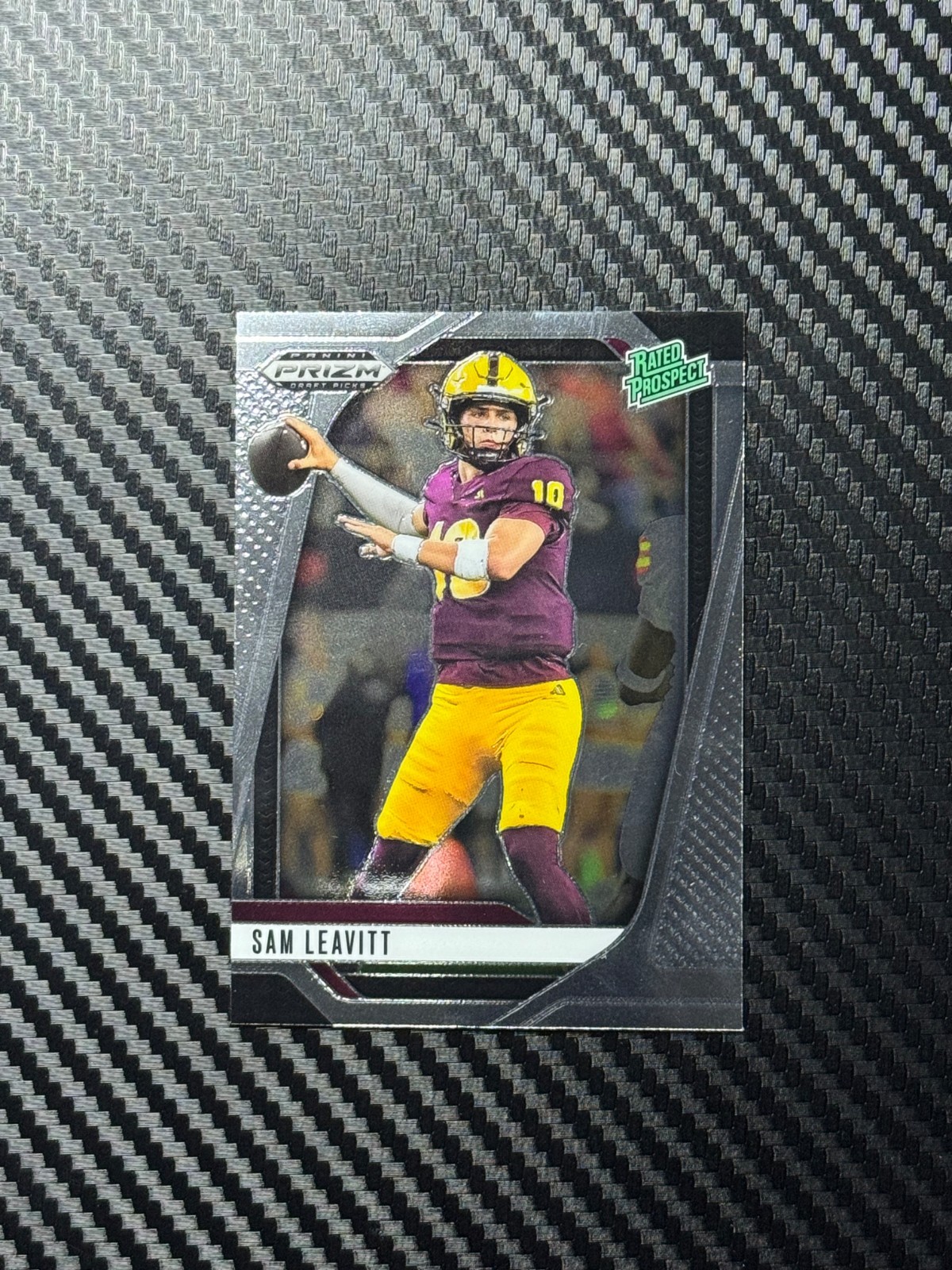 2025 Panini Prizm Draft Picks Sam Leavitt #6