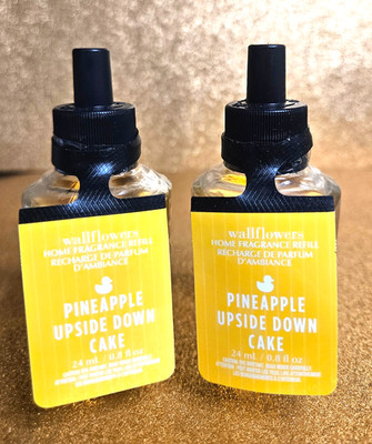 New Bath & Body Works Wallflowers~ Set of 2~ Pineapple Upside Down Cake