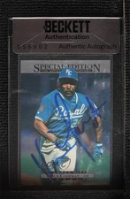 BAS 1995 Upper Deck Special Edition Vince Coleman #52 Authentic Auto ow6