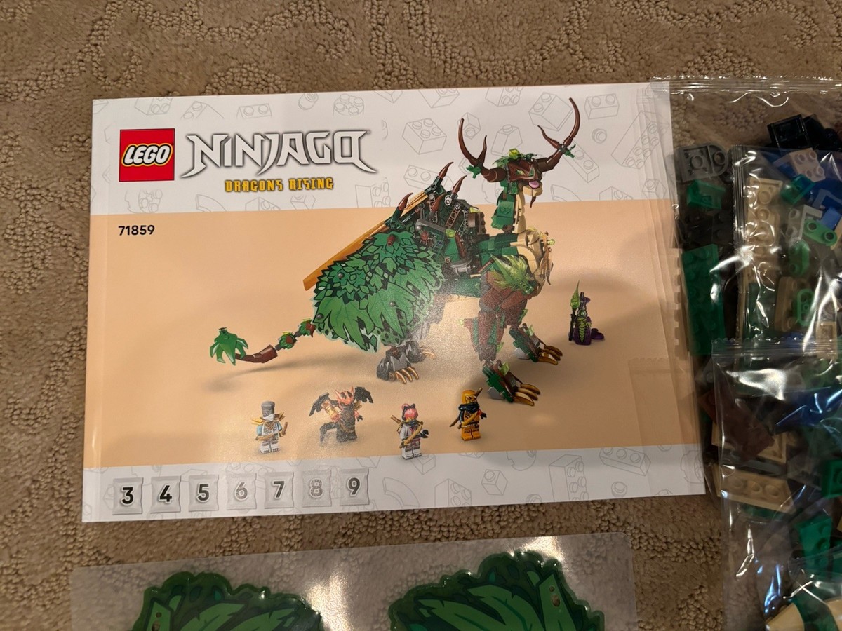 LEGO 71859 Ninjago Dragon's Rising The Dragon Of Life *Build Only