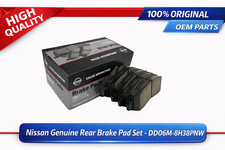Nissan Genuine Rear Brake Pad Set - DD06M-8H3...
