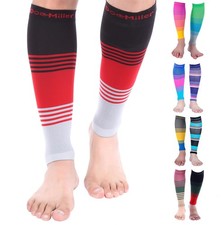 Doc Miller Compression Calf Sleeves for Men  Women, 20-30 mmHg Graduated