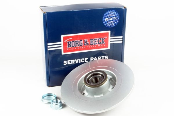 BORG & BECK BBD5968S Brake Disc Rear 274mm ⌀ Fits Renault Grand Scénic Scénic