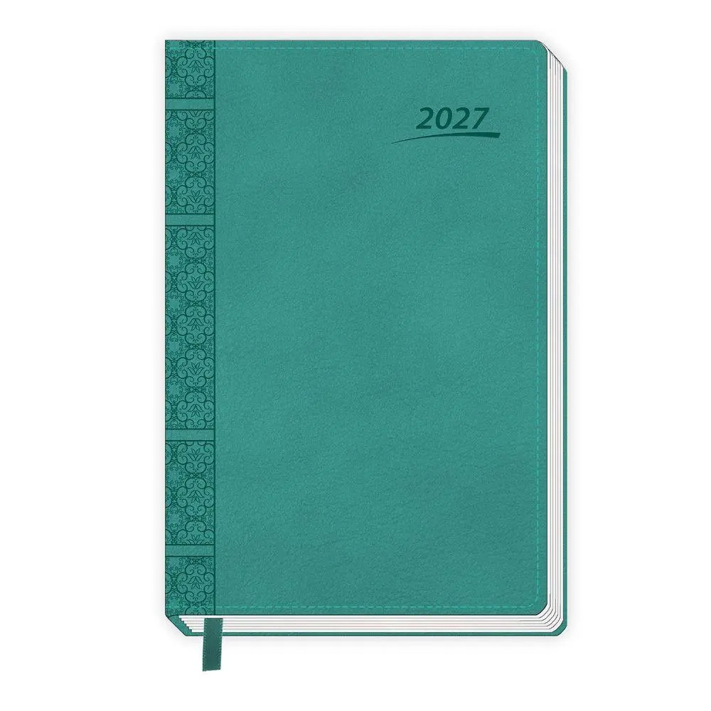 Trötsch Verlag Gmbh Trötsch - Buchkalender A5 Aqua 2027 - Bild 6