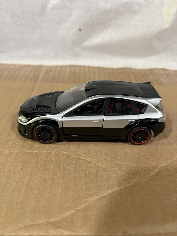 Jada Toys 1/32 Scale 2008 Subaru Impreza WRX STI Diecast Pullback Car - Image 4 of 4