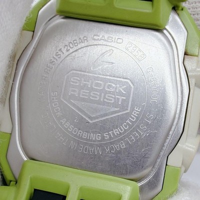 CASIO G-SHOCK ライムグリーン G-8000C スナイパー 腕時計 Casio G-Shock Sniper G-8000C Lime Green Limited Edition Watch