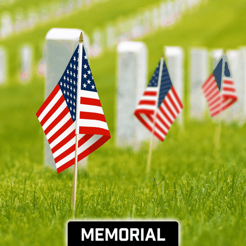 30 Pack Handheld American USA Stick Flags 12x18 In Printed 150D - Picture 4 of 9