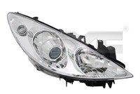 1X TYC 20-11224-05-2 Hauptscheinwerfer FüR Peugeot