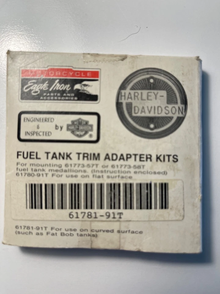 Harley Davidson Vintage PANHEAD Tank Badge Mounting Plates. — 第 2/4 张图片