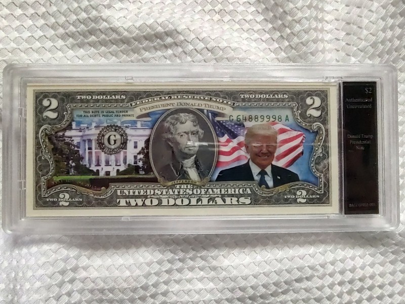 Donald Trump Presidential Note