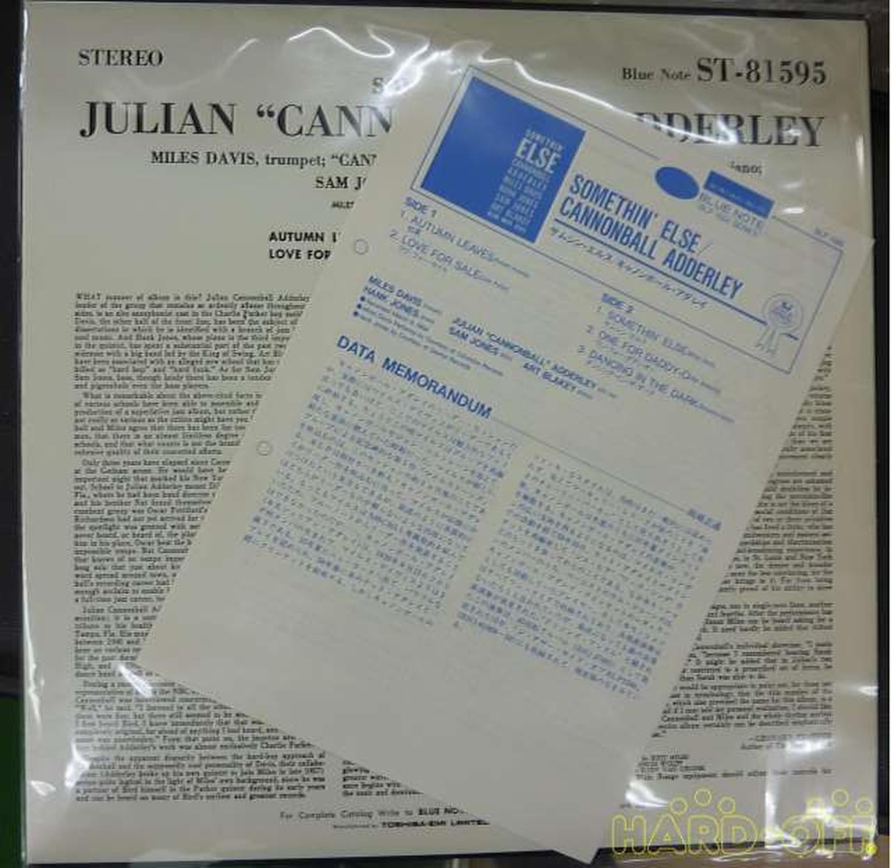 Cannonball Adderley Something Else Model BLP1595 … - image 5