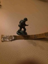Marx 60mm GI Soldier Army Man Green Plastic Figure w/ Rifle