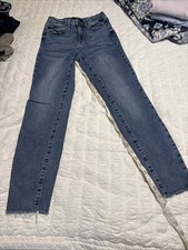 Judy Blue 3 26 Women’s Jeans Skinny Stretchy GUC Raw Hem