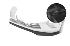 Cup Spoiler Lippe Front Schwert Carbon mit ABE für Opel Zafira Life CSL926-C