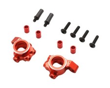 Kyosho Part ALUMINUM FRONT KNUCKLE For Fazer D2 Drift FZD2 2PCS RED FAW306
