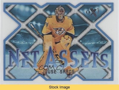 2023-24 Skybox E-X 2000 Net Assets Juuse Saros #16NA READ 16b3
