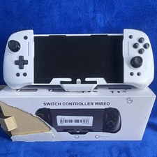 YS45 Wired Controller White Turbo Function for Nintendo Switch